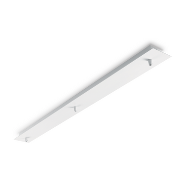 Ideallux rosone lineare 3 luci bianco Ideallux Accessori